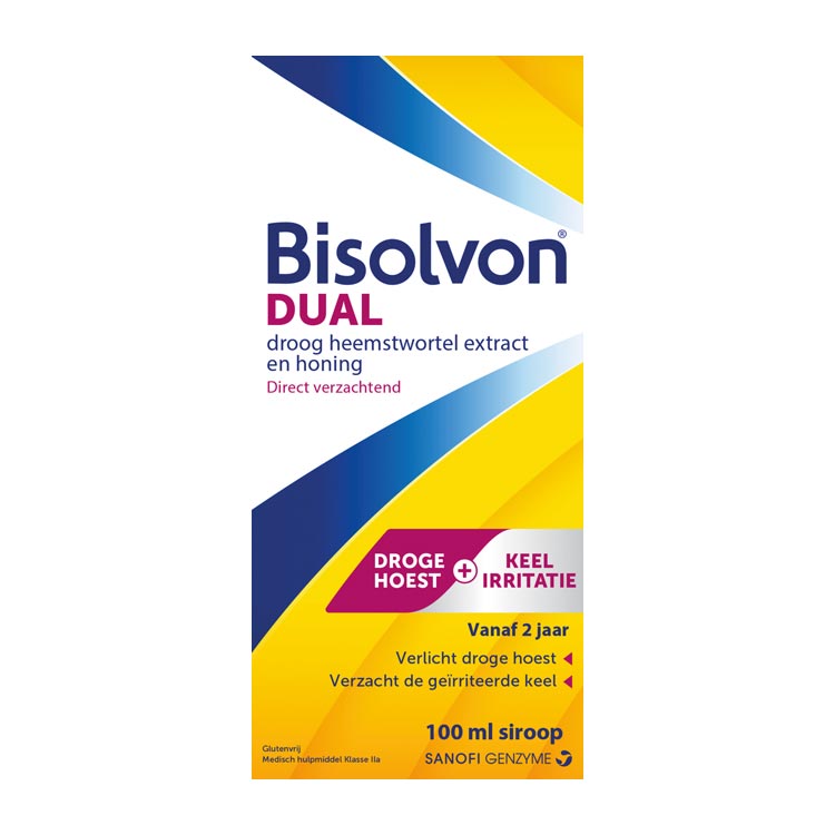 BISOLVON DUAL DROGE HOEST + KEELIRRITATIE SIROOP