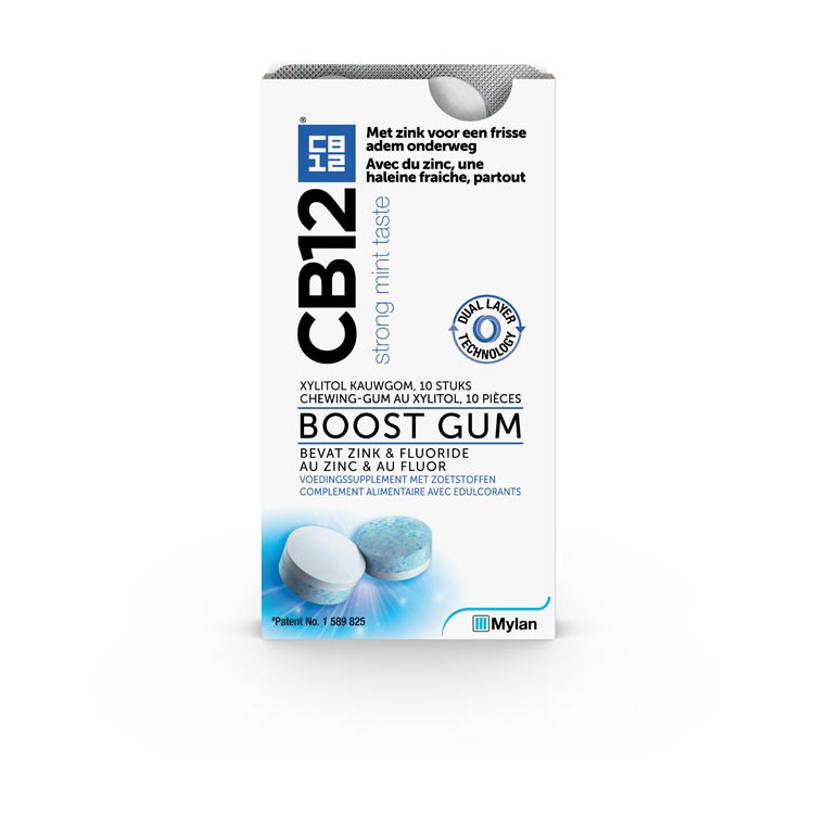 CB12 BOOST STRONG MINT KAUWGOM