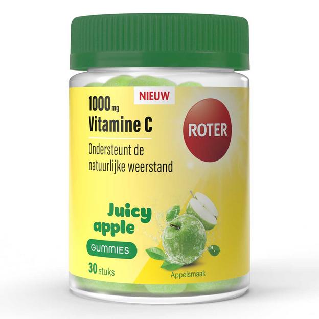 ROTER VITAMINE C GUMMY APPEL 1000MG