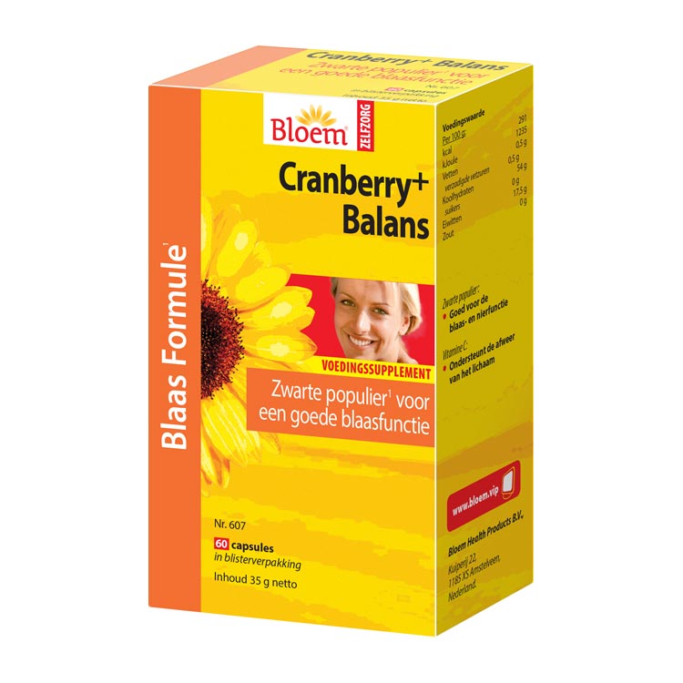 BLOEM CRANBERRY+ BALANS