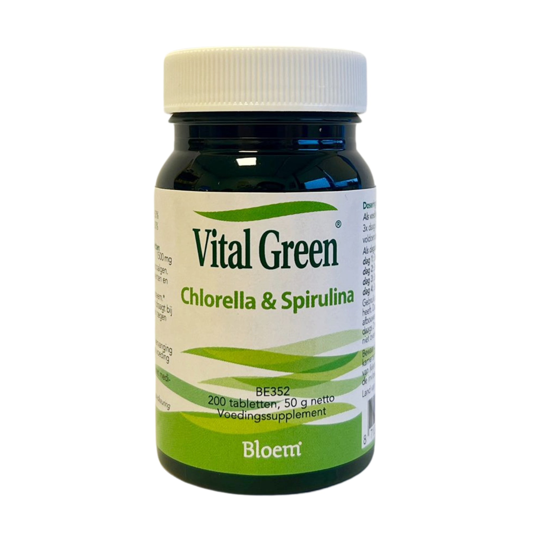BLOEM VITAL GREEN CHLORELLA & SPIRULINA