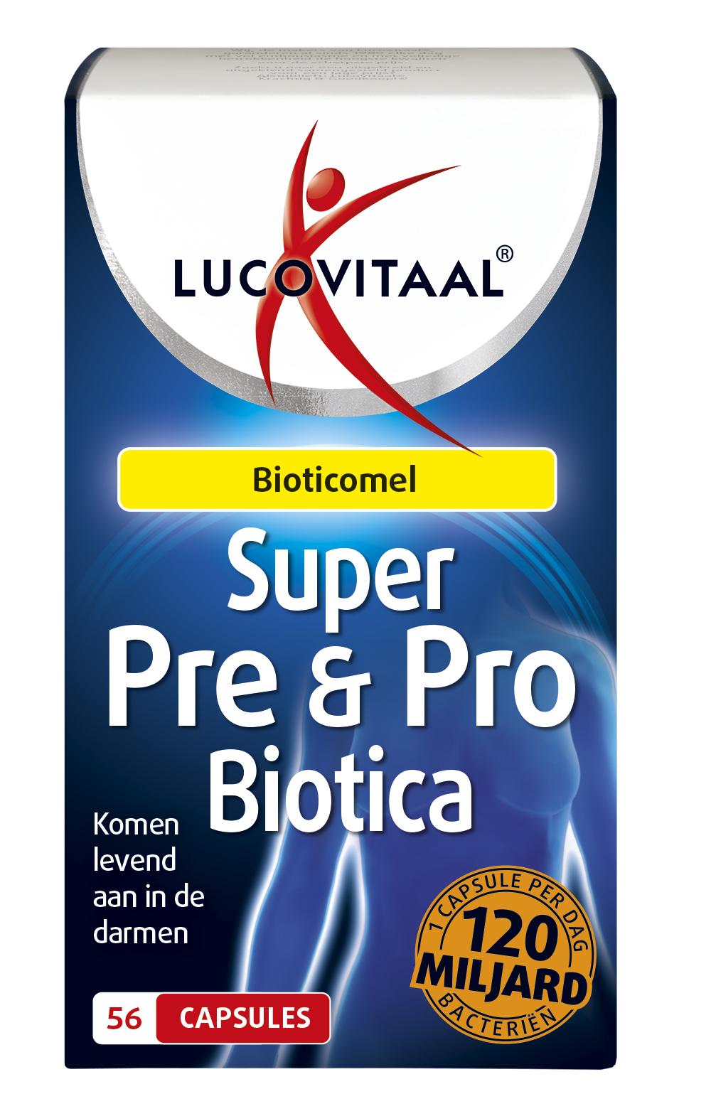 LUCOVITAAL PRE & PROBIOTICA 120 MILJARD BACTERIEN