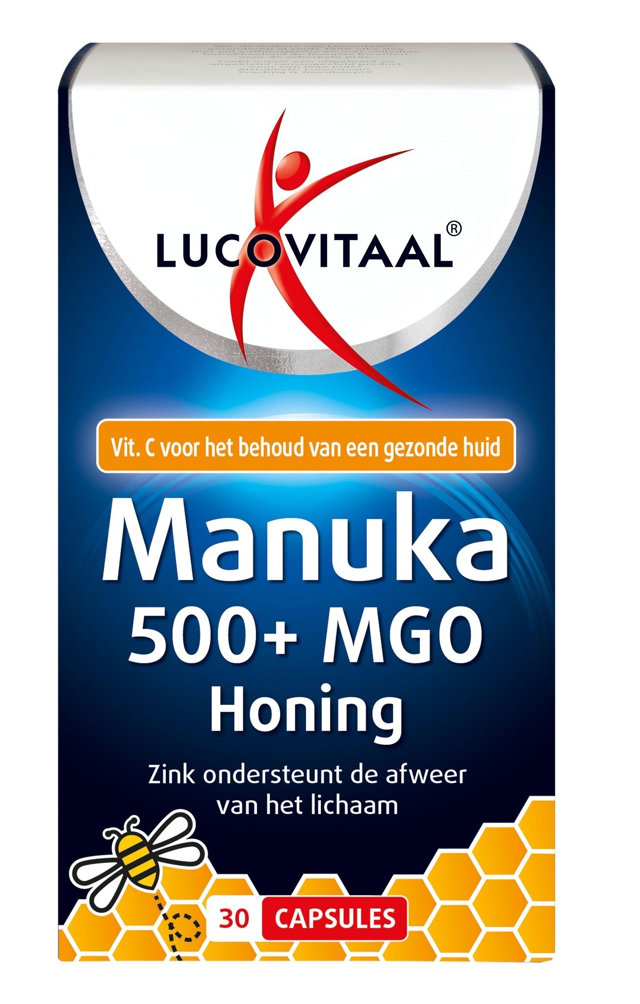 LUCOVITAAL MANUKA HONING 500+ MGO ZINK