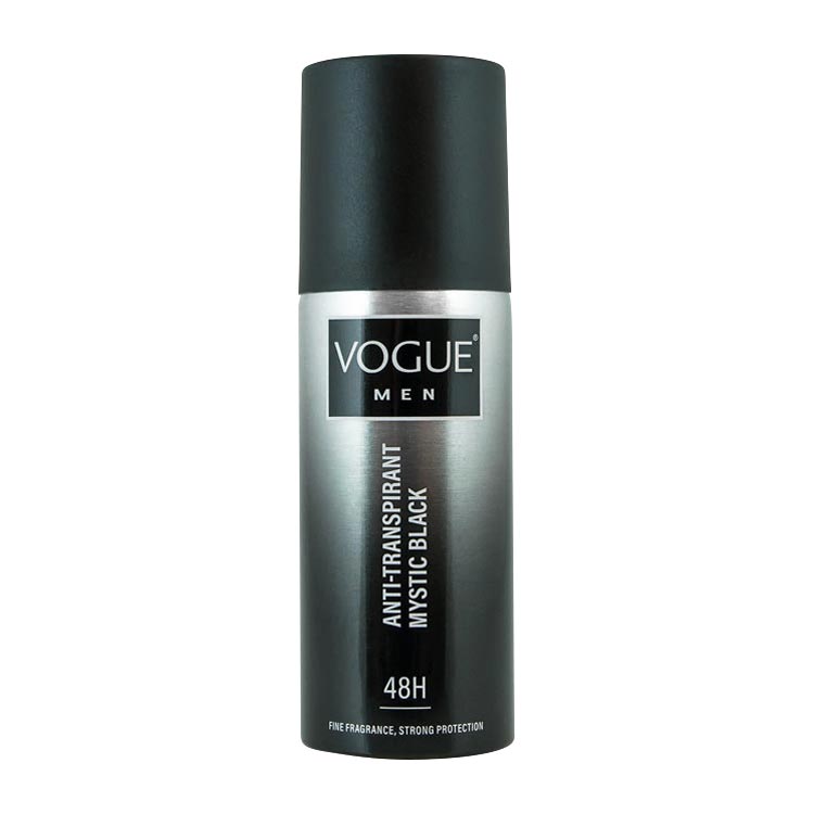 VOGUE MEN DEO SPRAY ANTI-TRANSPIRANT MYSTIC BLACK