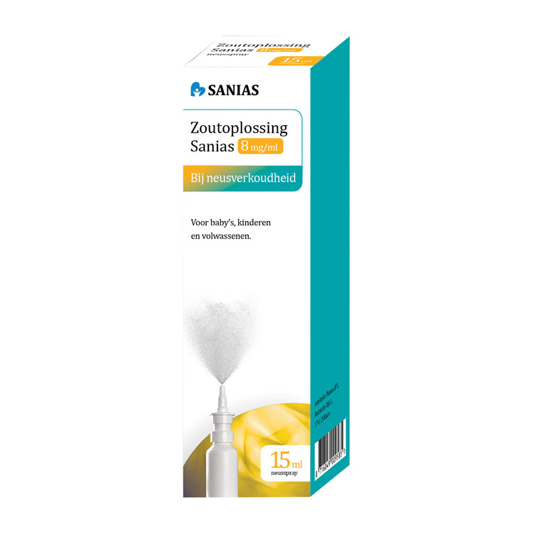 SANIAS NEUSSPRAY 8MG ZOUTOPLOSSING