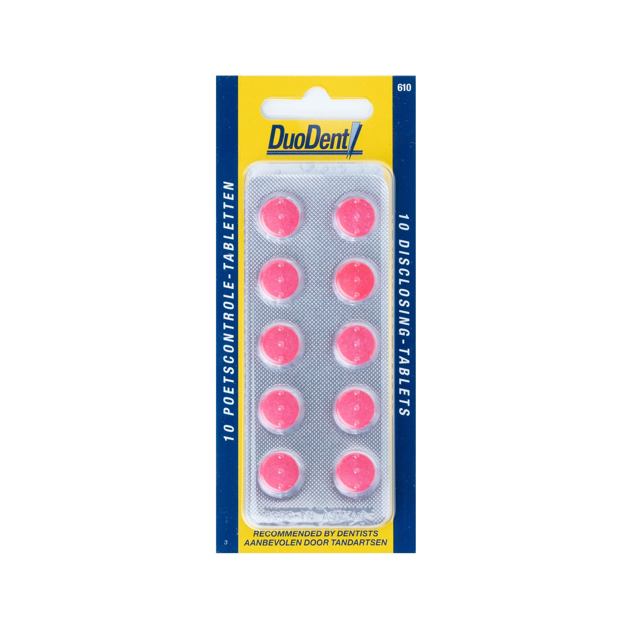 DUODENT POETSCONTROL TBL 610
