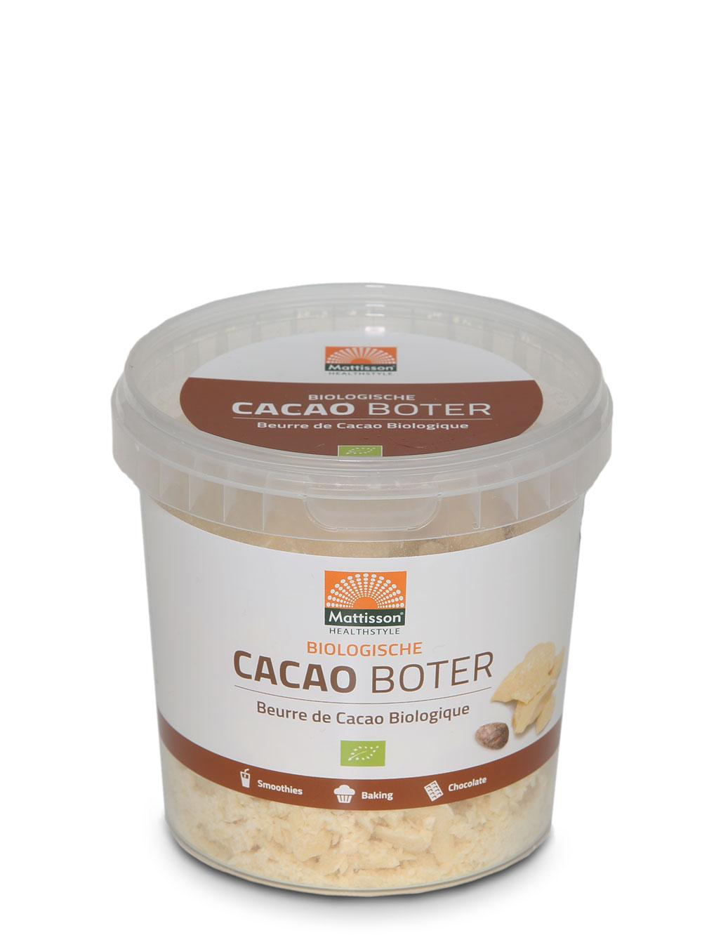 MATTISSON BIOLOGISCHE CACAO BOTER