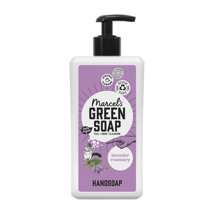 MARCEL'S GREEN SOAP HANDZEEP LAVENDEL & ROZEMARIJN POMP