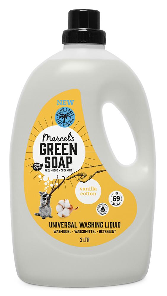 MARCEL'S GREEN SOAP WASMIDDEL VANILLE & KATOEN
