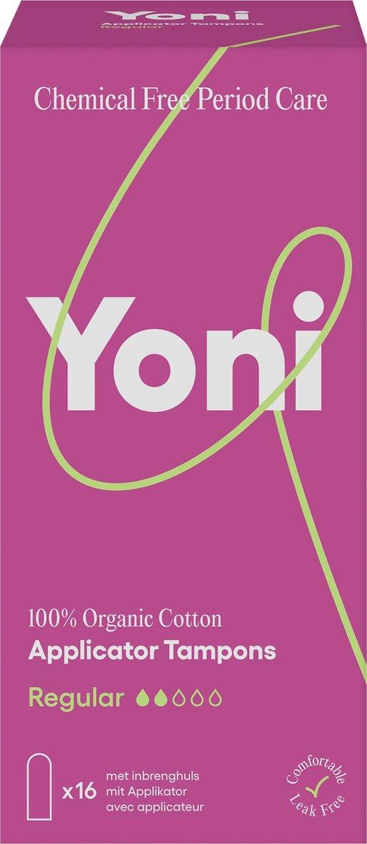 YONI TAMPONS MET INBRENGHULS REGULAR