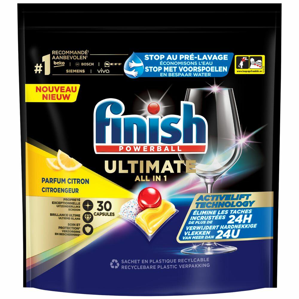 FINISH VAATWASTABLETTEN ULTIMATE LEMON
