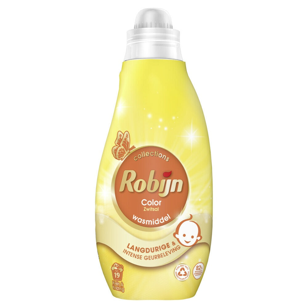 ROBIJN VLOEIBAAR WASMIDDEL KLEIN & KRACHTIG ZWITSAL GEUR