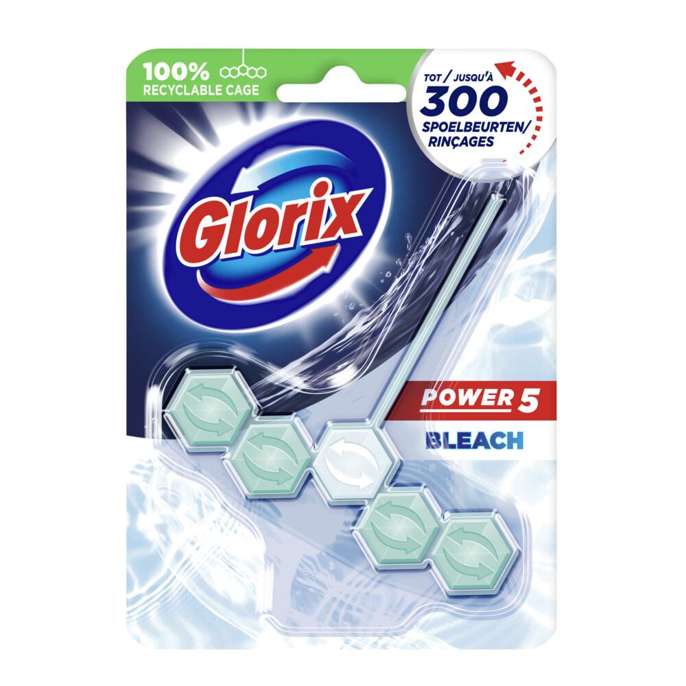 GLORIX TOILET BLOK POWER BLEEK