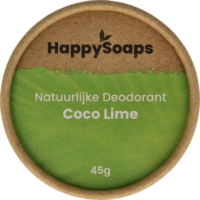 HAPPYSOAPS DEO CREME KOKOS & LIMOEN