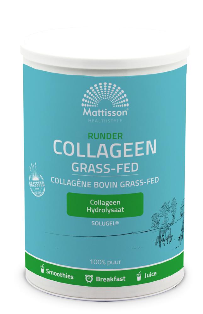 MATTISSON RUNDER COLLAGEEN GRASS FED SOLUGEL