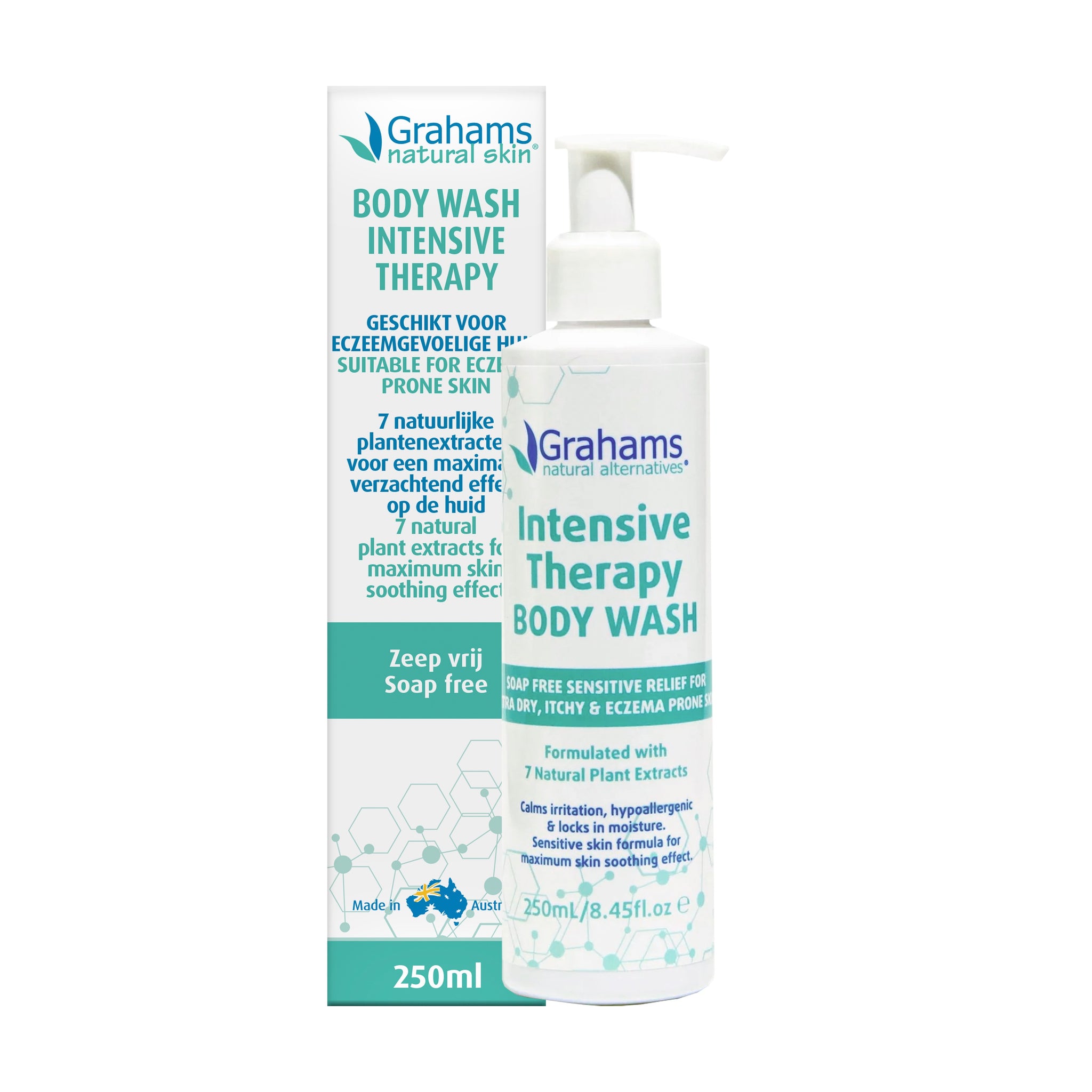 GRAHAMS NATURAL BODY WASH INTENSIVE THERAPY