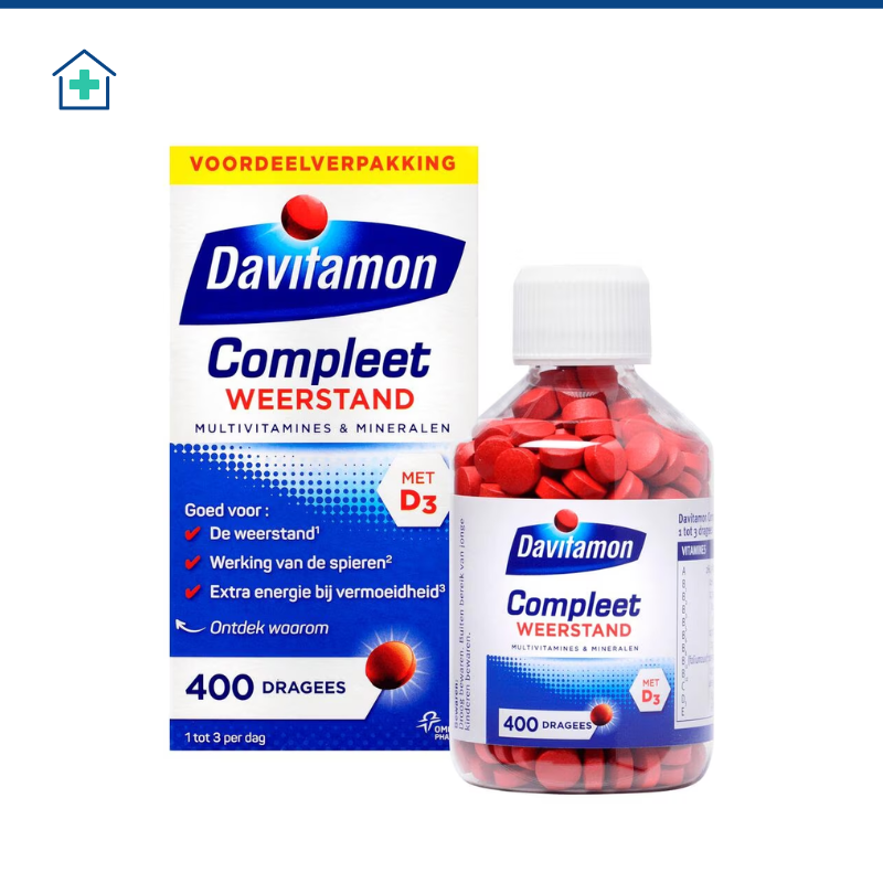 Davitamon Compleet Weerstand Vitamine C & D tabletten