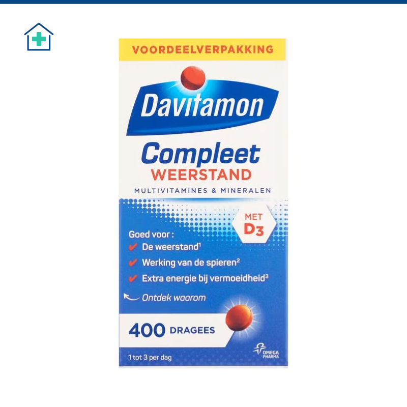 Davitamon Compleet Weerstand Vitamine C & D tabletten