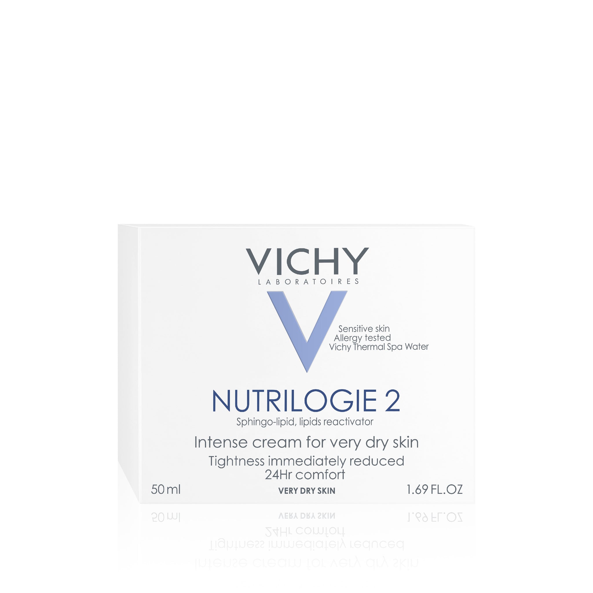 Vichy Nutrilogie 2 dagcrème 50ml, voor een zeer droge, gevoelige huid
