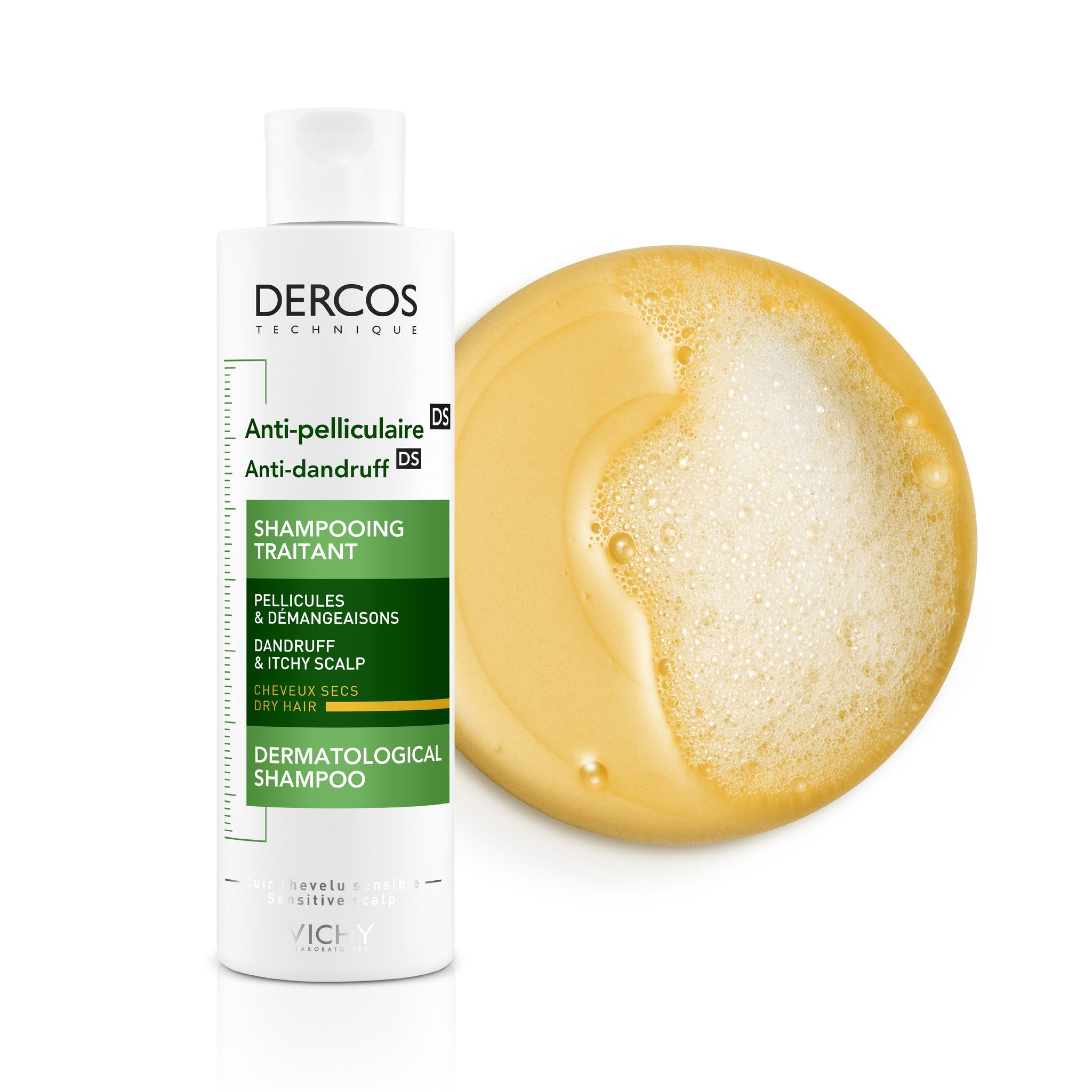 Dercos Anti-Roos Shampoo droog haar