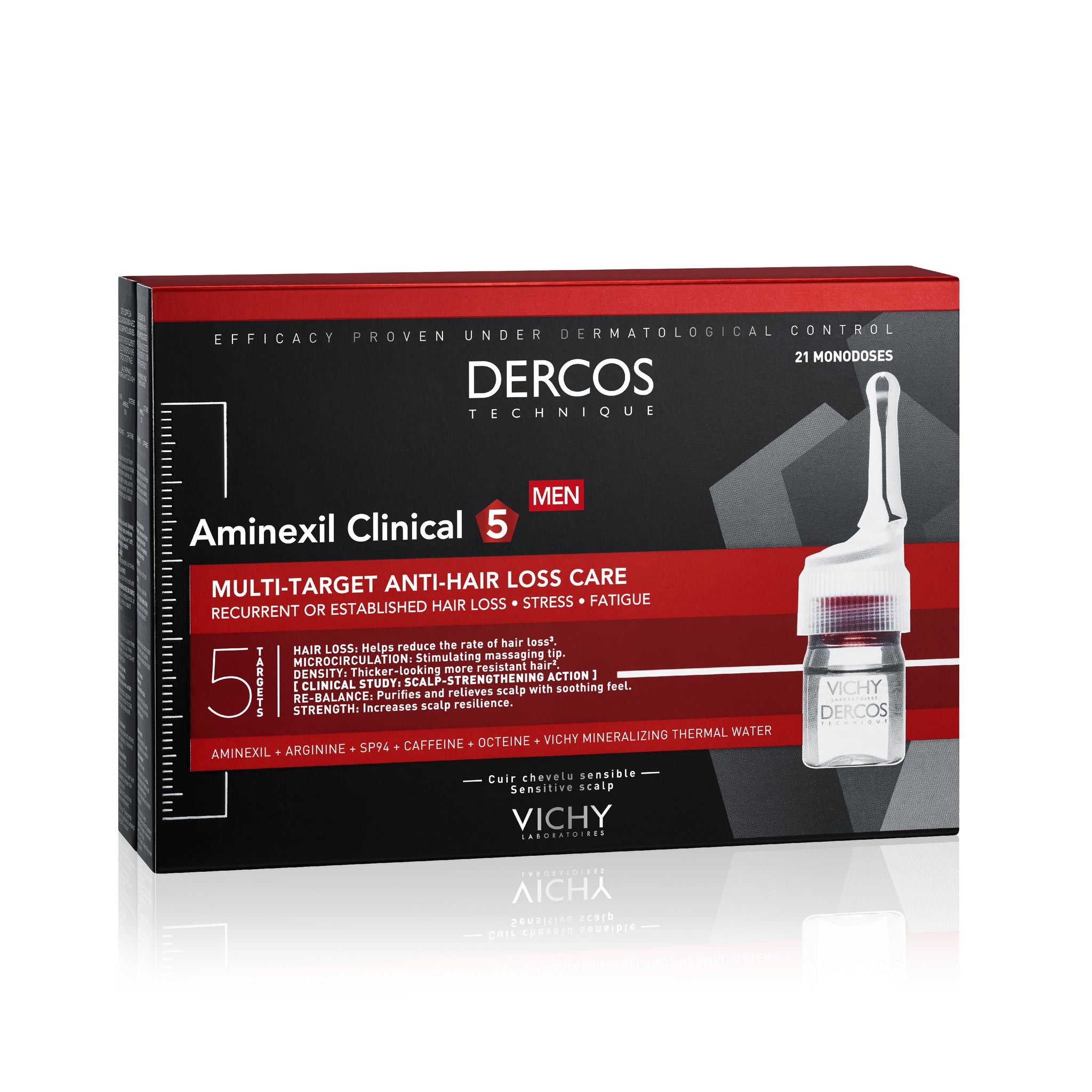 Dercos Aminexil Clinical 5 voor mannen met haarverlies 21st