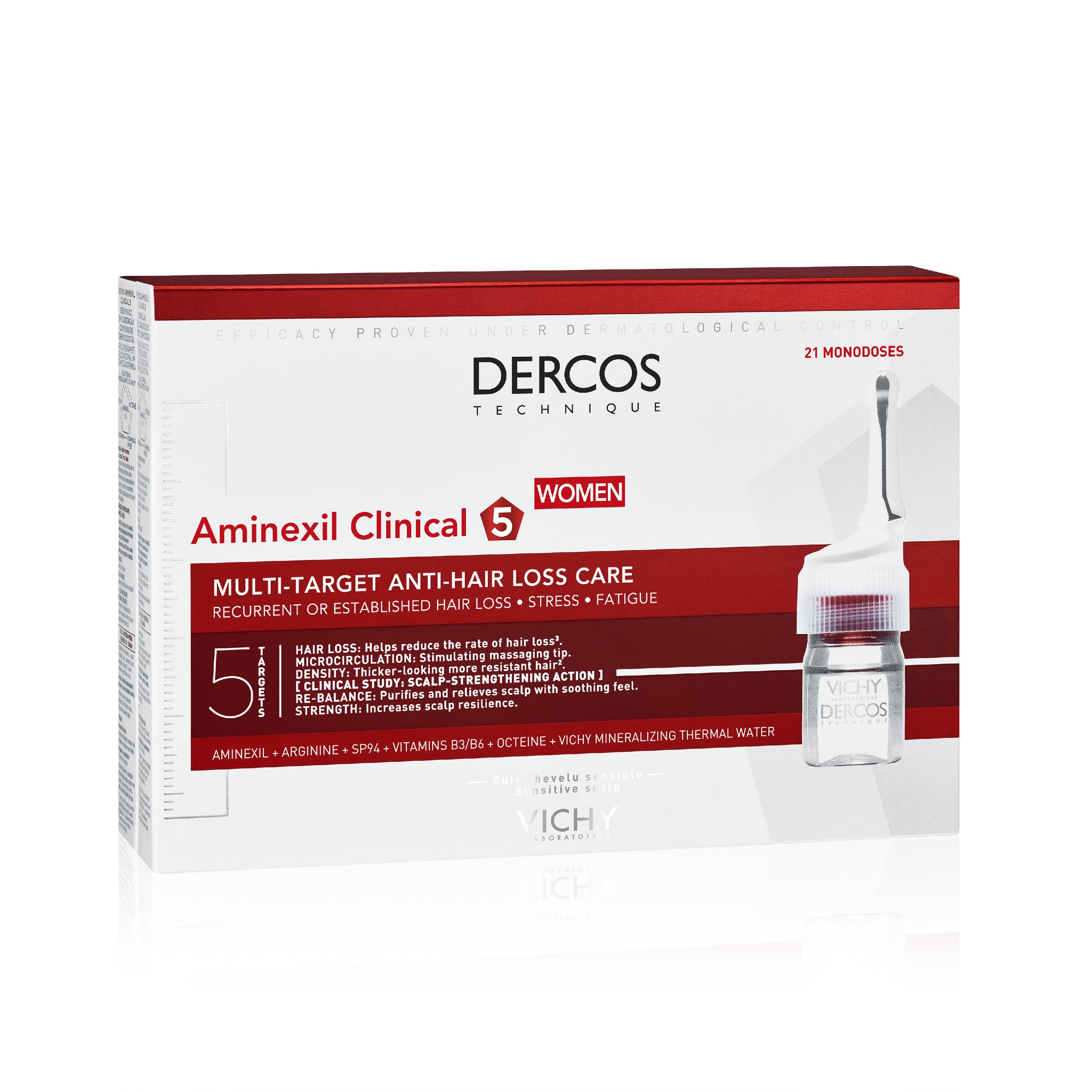 Dercos Aminexil Clinical 5 voor vrouwen met haarverlies 21st