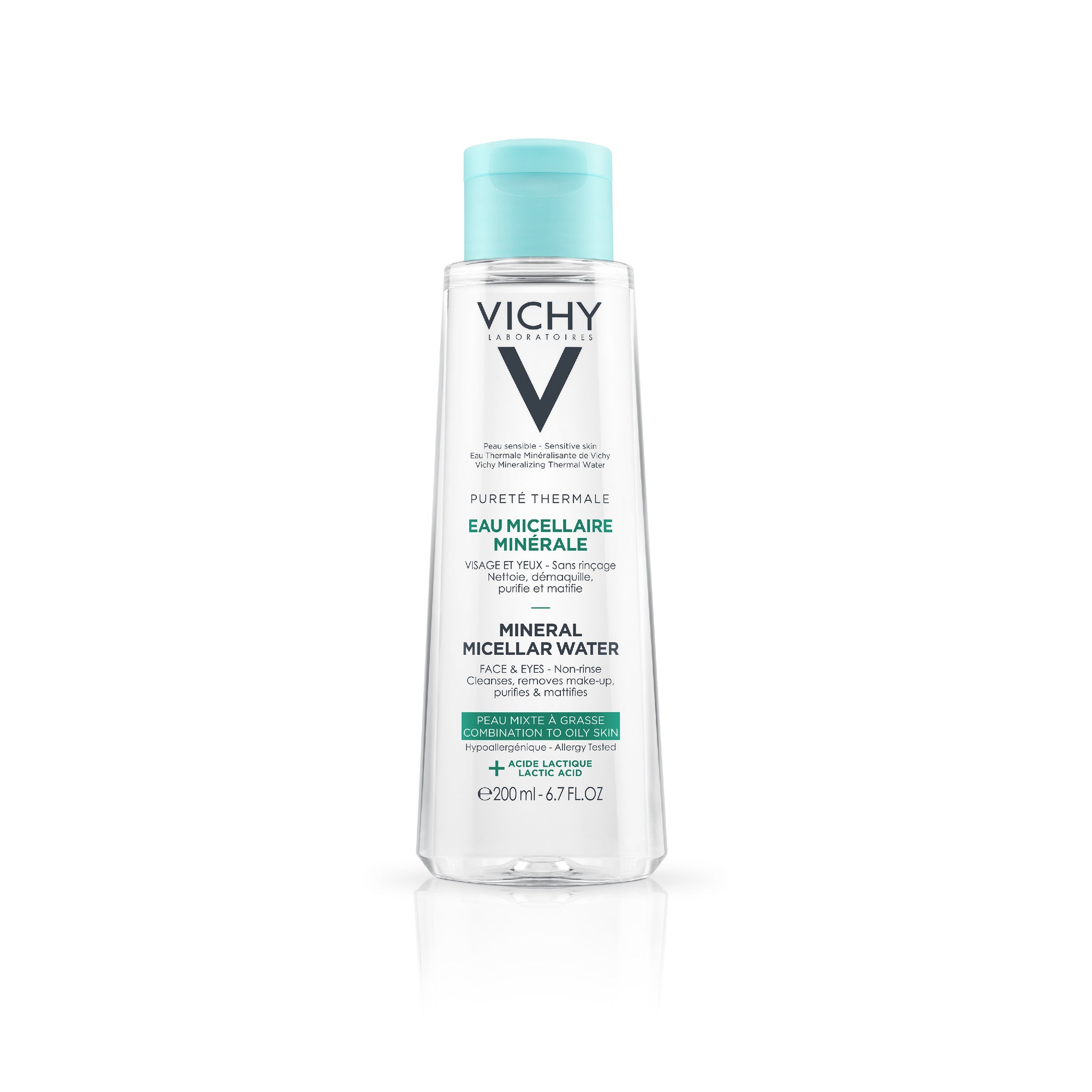 Vichy Pureté Thermale Micellair Mineraalwater vette huid