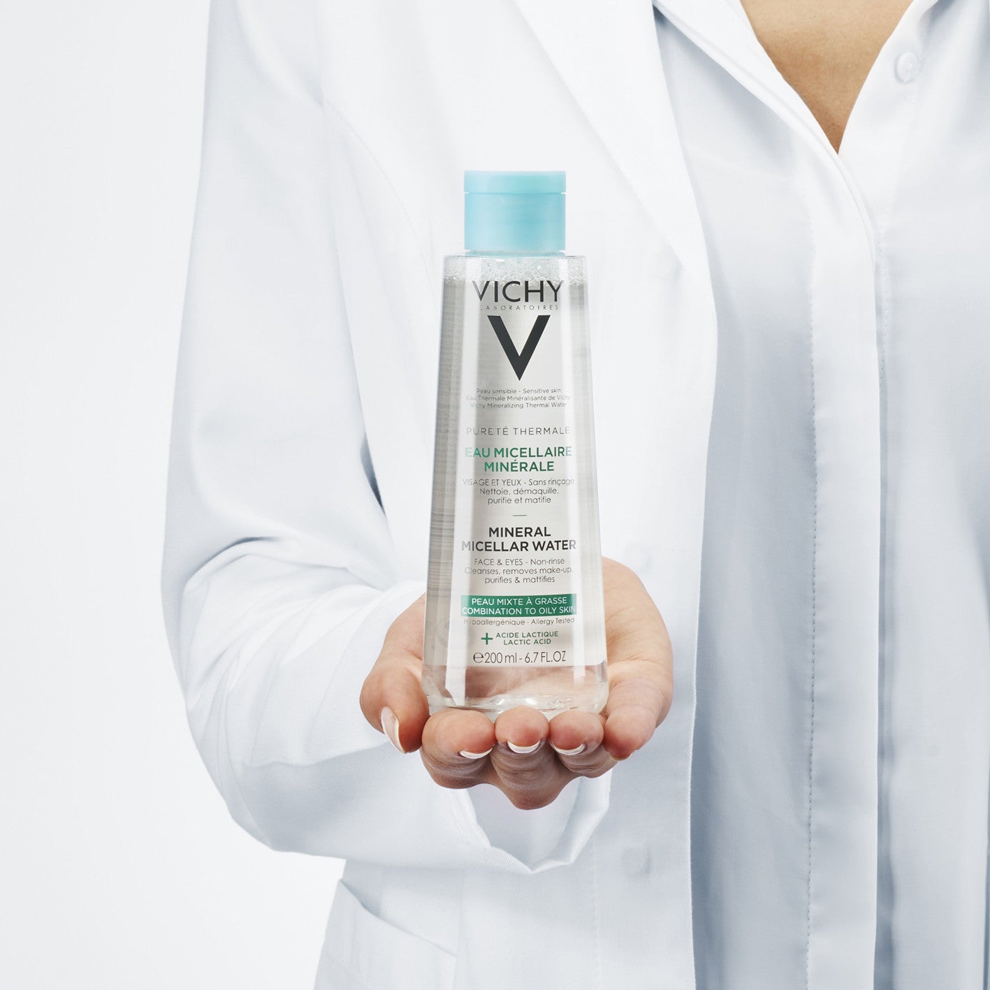 Vichy Pureté Thermale Micellair Mineraalwater vette huid