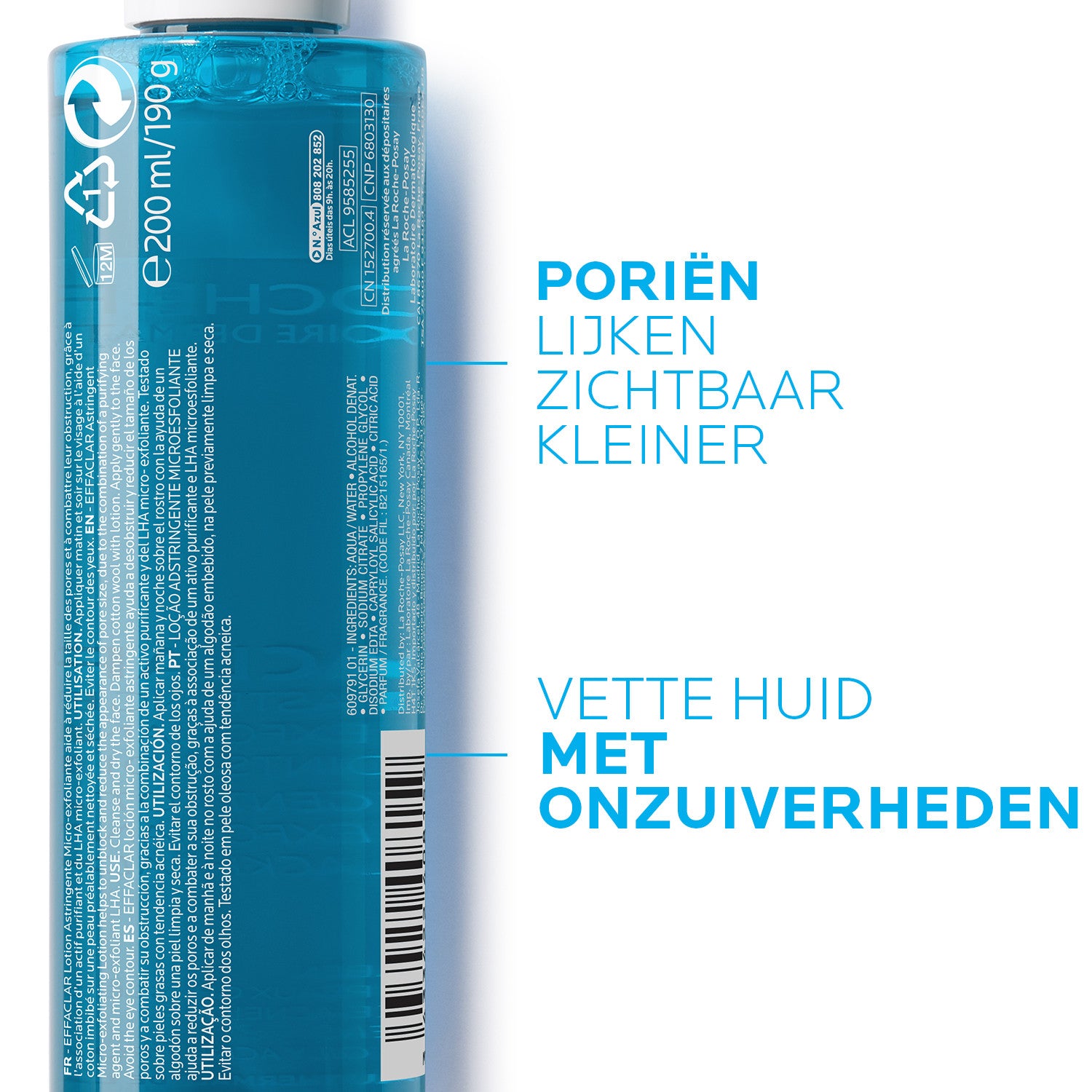 La Roche-Posay Effaclar adstringerende reinigingslotion