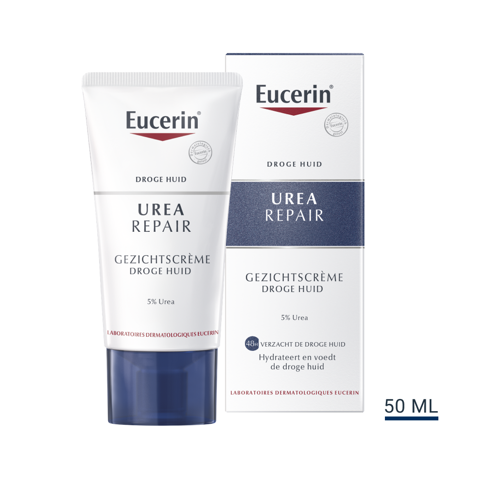 UreaRepair Verzachtende Gezichtscrème 5% Urea 50 ml