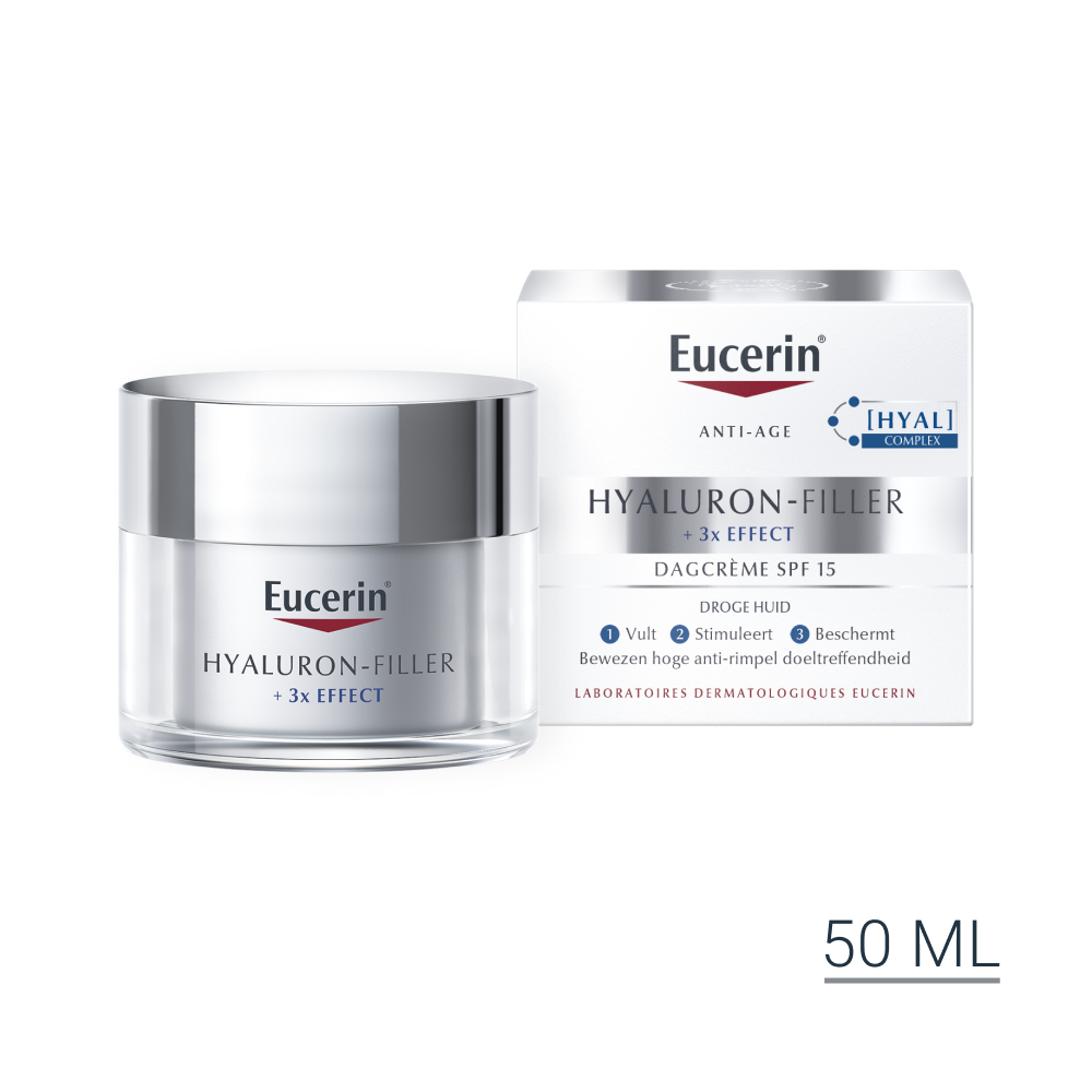 Hyaluron-Filler + 3x EFFECT Dagcrème SPF 15 50 ml