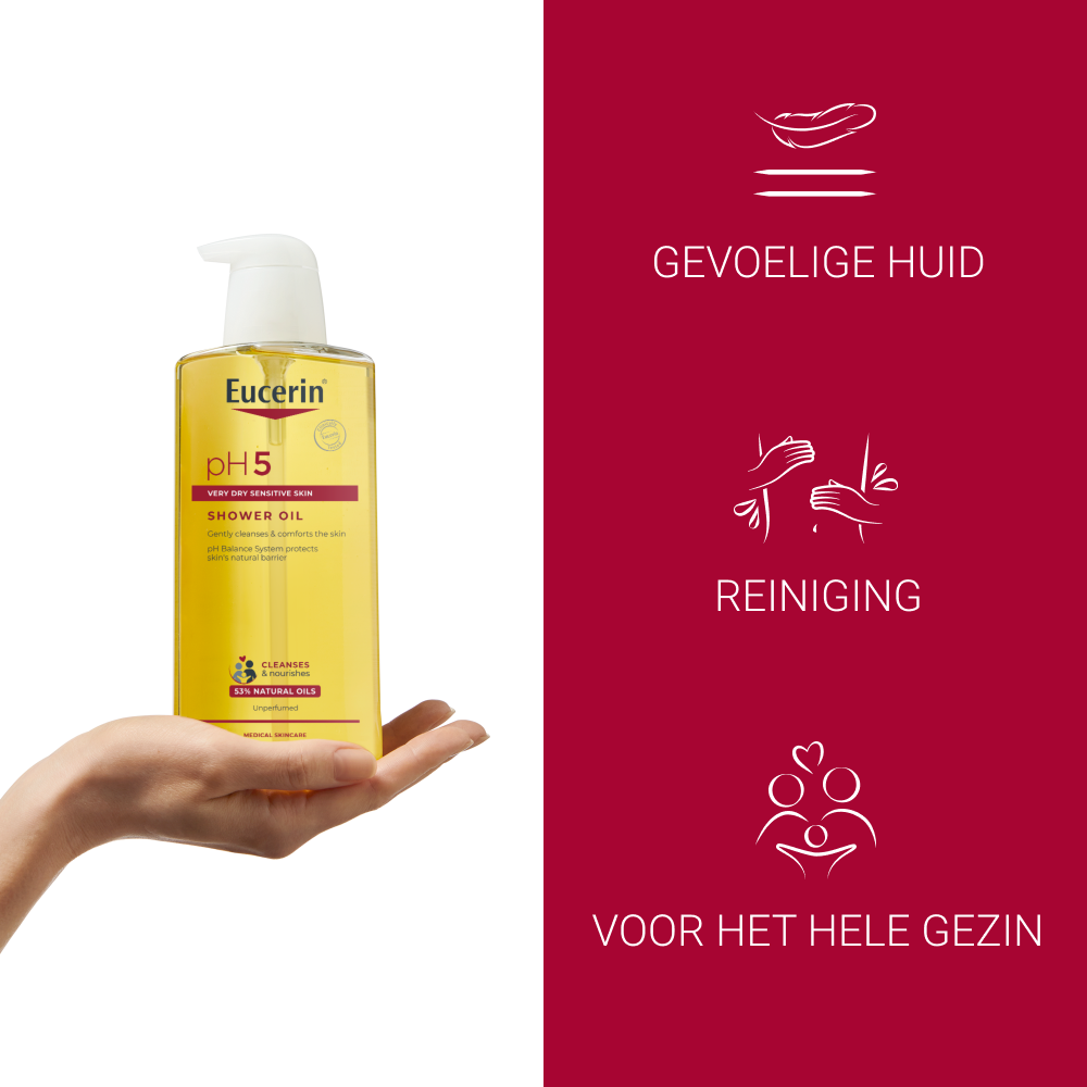 pH5 Doucheolie Ongeparfumeerd 400 ml