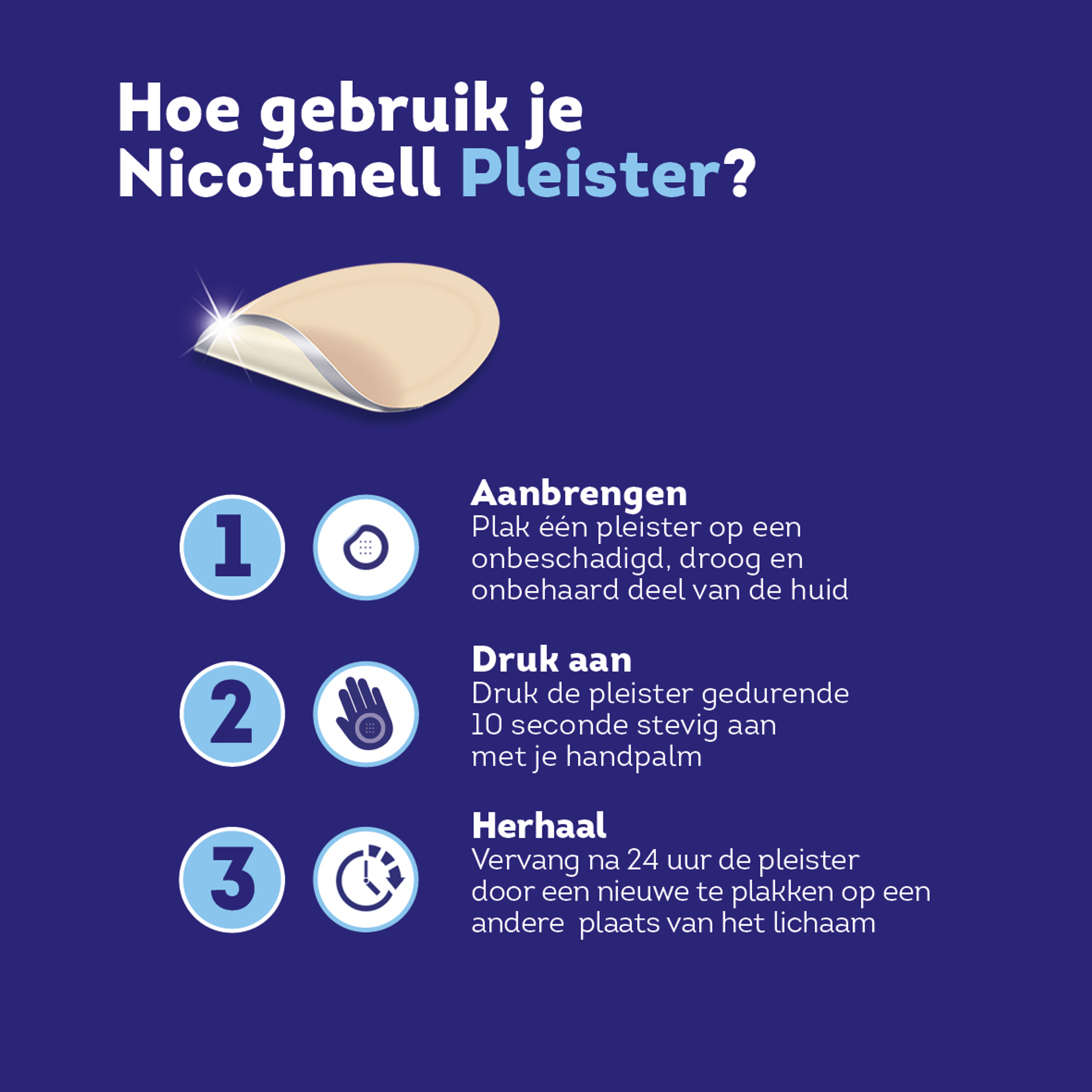 NICOTINELL 14MG/24UUR PLEISTERS 14STUKS