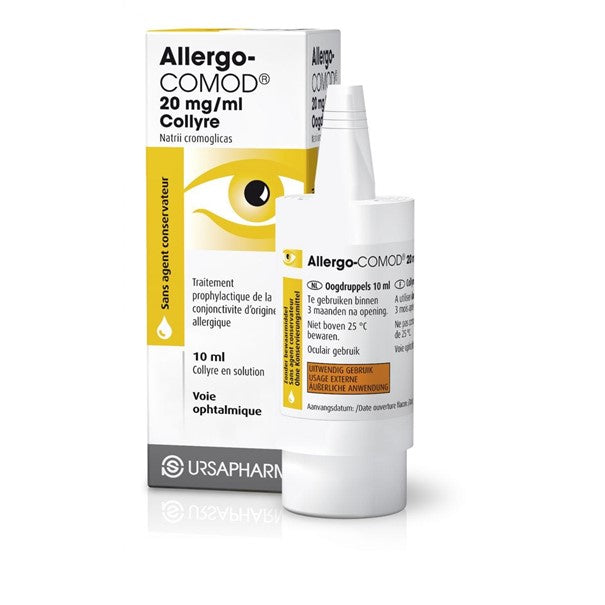 Allergo-Comod Oogdruppels 20mg/ml Flacon 10ml