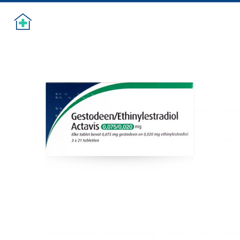 Ethinylestradiol/ Gestodeen 0,02/0,075mg Actavis
