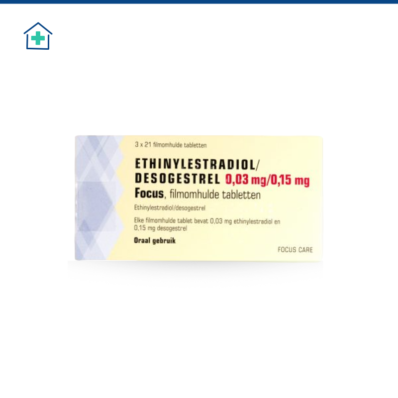 Ethinylestradiol / Desogestrel 0,03/0,15mg Focus