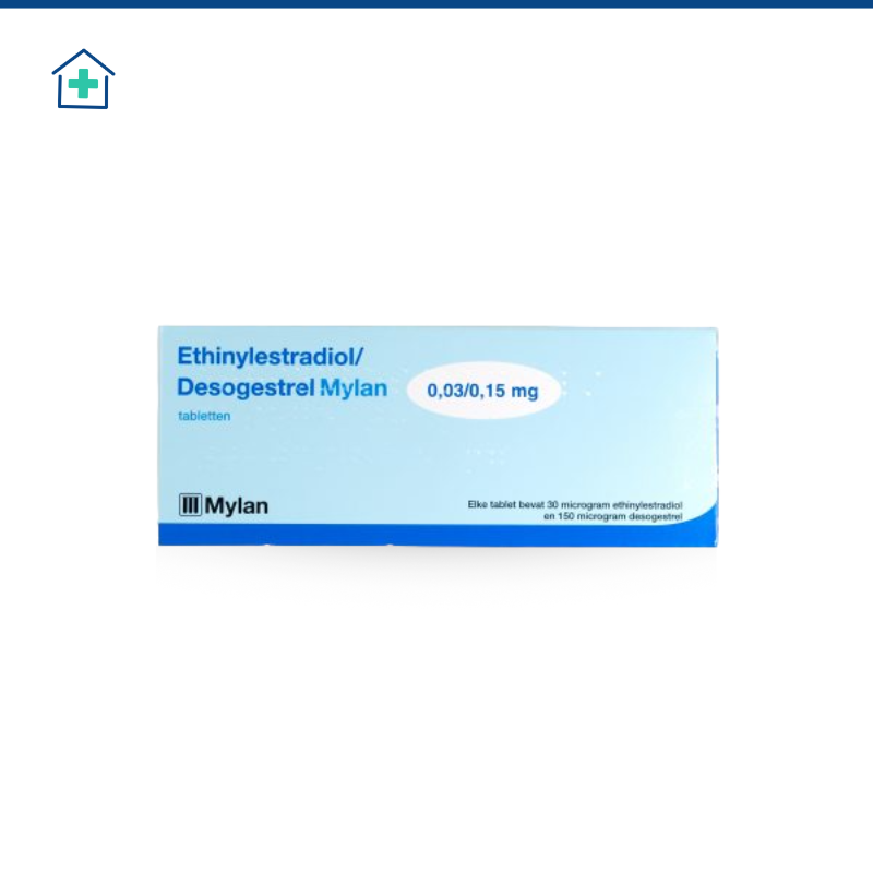 Ethinylestradiol / Desogestrel 0,03/0,15mg Mylan