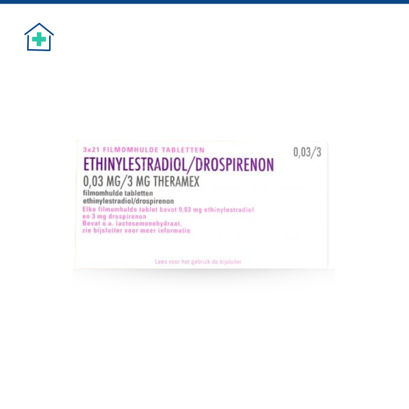 Ethinylestradiol/ Drospirenon 0,03/3mg Theramex