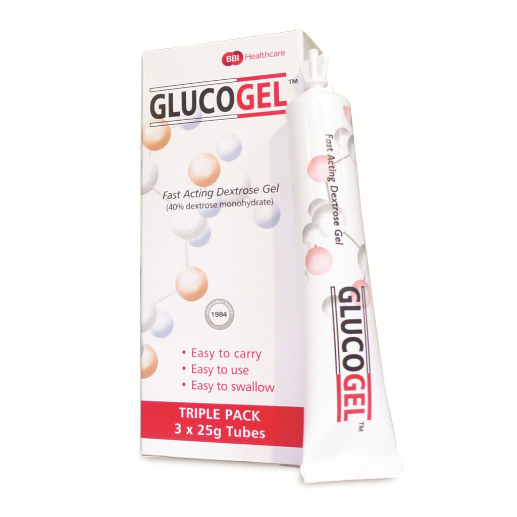 Gluco gel tubes 25 gram 3 stuks