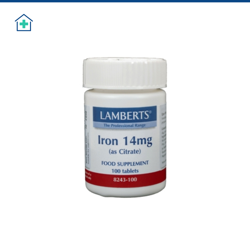 IJZER LAMBERTS TABLET 14MG 100ST