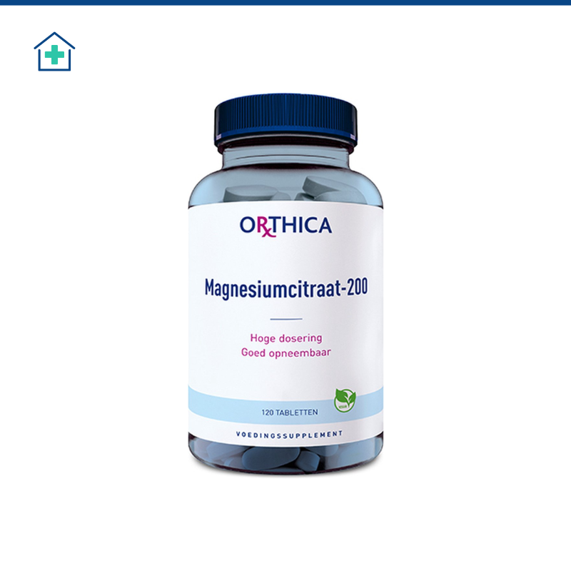 ORTHICA MAGNESIUMCITRAAT-200 TABLET 120ST