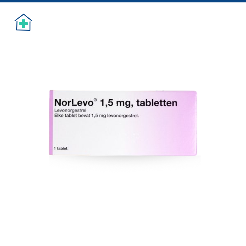 Norlevo 1,5mg Labaratoire (Morning-afterpil binnen 3 dagen)