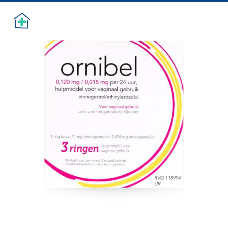 Ornibel Etonogestrel/ Ethinylestradiol 0,12/0,015mg/24u